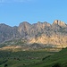 abendliches Licht, 19.44 Uhr bereits, an der Schijenflue und Stock