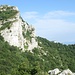 Uno sguardo all’indietro sul Corno Centrale e sul Rifugio S.E.V..