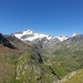 und im Südwesten die südliche Zufallspitze /  Cevedale II......rechts zeigt sich schon die Königspitze / Gran Zebru