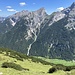 Freier Blick zur Schaufel und dem Sonnjoch.