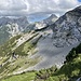 Blick nochmals zum Anstieg auf den NO Grat.