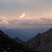Wolke über dem Rätikon