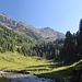 im Fotschertal auf ca 1670 m Höhe, am Beginn des Steigs zur Potsdamer Hütte