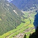 Blick auf Matt, ca. 500 HM weiter oben