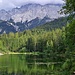 ...Frillensees. Das ist einer der kleinen Nachbarseen des Eibsees. 