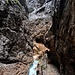Die touristische Erschließung der Klamm begann 1902 unter der Leitung des Ingenieurs Adolf Zoeppritz und einiger Bergführer. In dieser Zeit hatte man unter großem Aufwand einen spektakulären Weg geschaffen...