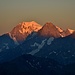 Sonnenaufgang am Mont Blanc