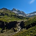 Nach dem steilen Teil unterhalb der Hütte