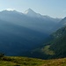 Val d'Herens noch im Schatten...