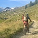 mit unseren E-Bikes unterwegs bis zur Sesselbahn-Bergstation La Meina (Bahn startet erst um 09:00 Uhr, so waren wir gut unterwegs mit unserem Ziel Abmarsch ab La Meina um 08:00 Uhr)