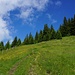 im Aufstieg zum Edelsberg von Süden