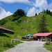 unterhalb der Alpspitz gibt es Einkehrmöglichkeiten