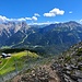  Von da an ging es dann durch die Lawinenverbauungen hinunter zum Grubigsteinhaus...