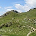 La Punta Faliniére ed il Col des Fontaines.