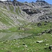 Lago prima del Col de Nannaz. 