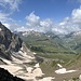 nochmals der tolle Ausblick vom Pass zurück