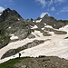 Rückblick zum Passo Grandinagia