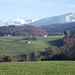 Gipfelsicht: Ochsen und rechts Schwyberg