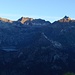 Il Lago di Cignana ancora in ombra.