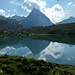 il bellissimo lago bianco