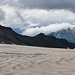Wieder unter dem Nebel, fast kein Blick zum Rhonegletscher