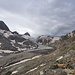 Griesgletscher an einem grauen Morgen