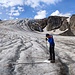 Arbeit auf dem Griesgletscher