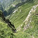 schon fast am oberen Ende der Rinne
