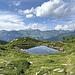 diese kleine Pfütze ist eher fotogen als als Schwimmsee tauglich