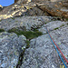 2. SL - hier bis zum 2. Haken und dann links 