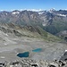 Kaunergrat, unten das Riffltal mit den beiden Seen