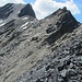 Rückblick, von hier bestehen gewisse Ähnlichkeiten mit der Knittelkarspitze