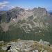 Gargellner Madrisa und Gandataler Köpfe, im Hintergrund das Madrisahorn