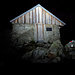 Vorbeimarsch an der Grünhornhütte.