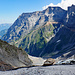 Blick zur Grünhornhütte.