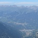 Die Samnaungruppe über dem Oberinntal (unten Prutz)