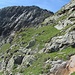 Rückblick zum Grasband beim Abstieg vom Kugelten See
