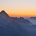 Wettersteingebirge nach Sonnenuntergang