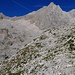 Abstiegsweg und Dreitorspitze