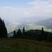 bei der Rosskogelhütte, hinten links Innsbruck