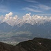 Der Westgrat des Rietzer Greiskogels ist erreicht mit Blick auf die Mieminger Kette