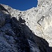 Zweite Rinne rechts unten im Schatten, oben mittig in der Sonne.