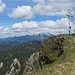 Auf dem Gatterkopf
