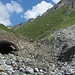 Der Stubentalgletscher - die Hänge sind ideal für Lawinen