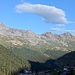 Kurz nach dem Start in Cresta (Avers).