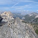 Blick vom P.3042 zum nächsten tieferen Gratzacken und Usser Wissberg weiter hinten.