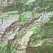 Trajet de la route