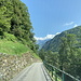Route étroite...