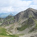 Aufstieg zum Hinterbergkofel,<br />Rückblick ins Weißenbachtal