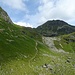 Vom Weg zum Seekareck sieht man auch den Pfad, der zur Seekarspitze führt